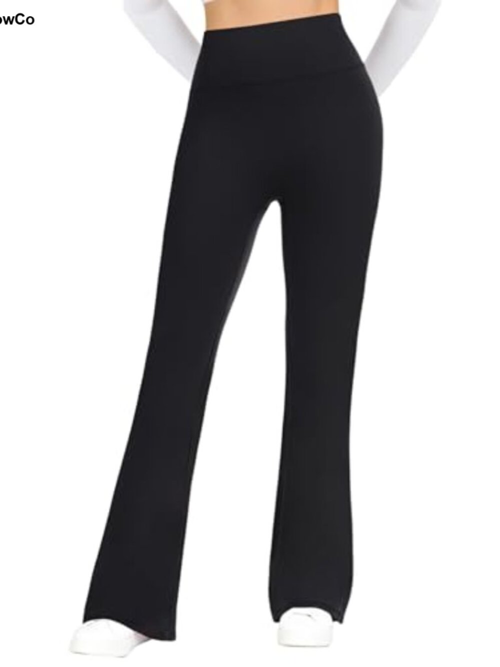 High Waisted Seamless Flare Yoga Pants Slim Fit Bootcut Leggings
